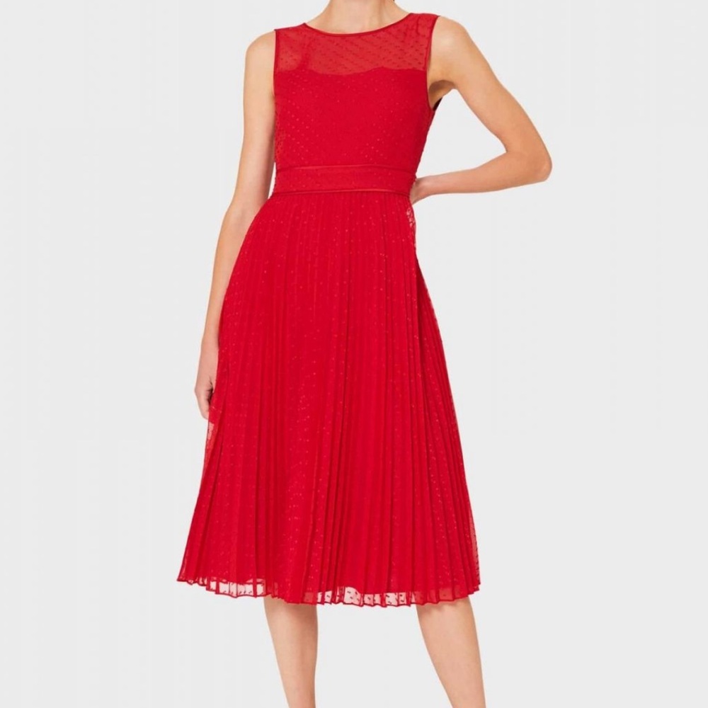 Hobbs London Palmer Dobby dress NWT